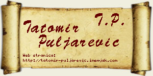 Tatomir Puljarević vizit kartica